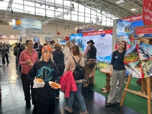Messestand Urlaub in den Alpen