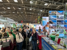 Messestand Urlaub in Deutschland und exklusiver Bereich Gut Riedelsbach