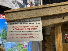 Angebote am Messestand Urlaub in den Alpen