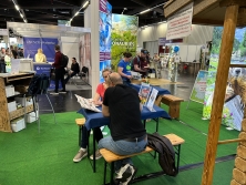 Messestand Urlaub in den Alpen