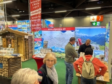 Messestand Urlaub in den Alpen