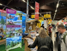 Messestand Urlaub in den Alpen