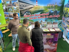 Messestand Urlaub in Deutschland auf der 'Urlaub, Freizeit, Reisen'