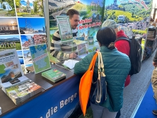 Gewinnspiel am Messestand Urlaub in Deutschland