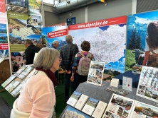 Messestand Urlaub in den Alpen