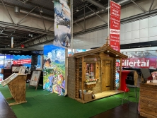 Messestand Urlaub in den Alpen
