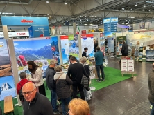 Messestand Urlaub in den Alpen