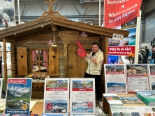 Messestand Urlaub in den Alpen