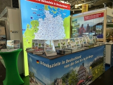 Messestand Urlaub in Deutschland auf der TC Leipzig