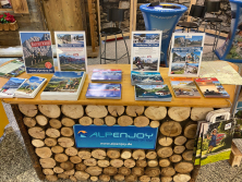 Prospektpräsentation am ALPEN-Stand