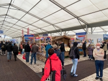 Messestand Urlaub in den Alpen auf dem Mannheimer Maimarkt