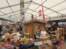 Messestand Urlaub in den Alpen