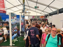 Messestand Urlaub in den Alpen
