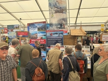 Messestand Urlaub in den Alpen auf dem Mannheimer Maimarkt