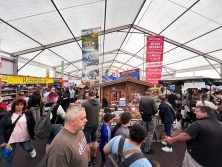 Messestand Urlaub in den Alpen