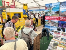 Messestand Urlaub in den Alpen