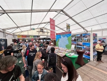 Messestand Urlaub in Deutschland auf dem Mannheimer Maimarkt
