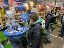 Gewinnspiel am Alpen-Stand