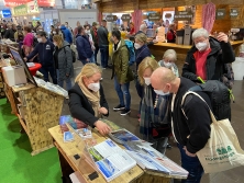 Messestand 'Urlaub in den Alpen'