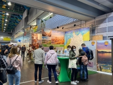 Messestand 'Urlaub in Deutschland' auf der Freizeit Messe in Nürnberg