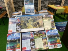 Prospektpräsentation am ALPenjoy-Messestand