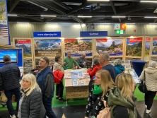 Messestand Urlaub in den Alpen