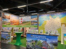 Messetand Urlaub in Deutschland
