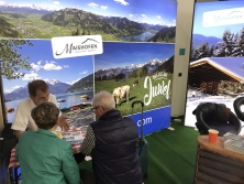 Exklusiver Messestand TVB Maishofen