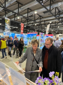 Messestand Urlaub in den Alpen
