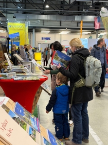 Messestand Urlaub in den Alpen