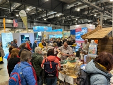 Messestand Urlaub in den Alpen