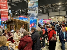 Messestand Urlaub in den Alpen