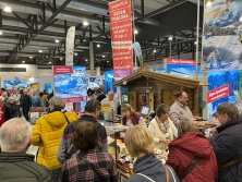 Messestand Urlaub in den Alpen