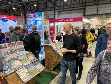 Messestand Urlaub in den Alpen