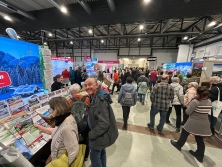 Messestand Urlaub in den Alpen