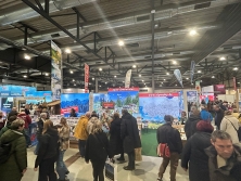 Messestand Urlaub in den Alpen