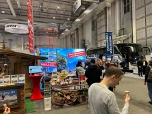 Messestand Urlaub in den Alpen