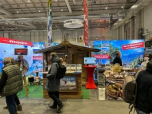 Messestand Urlaub in den Alpen