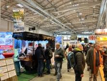Messestand Urlaub in den Alpen