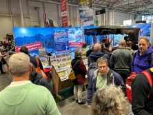 Messestand Urlaub in den Alpen