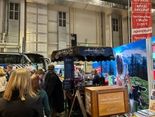 Messestand Urlaub in den Alpen