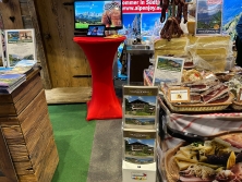 Messestand Urlaub in den Alpen