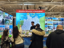Messestand Urlaub in Deutschland auf der Reisen Hamburg