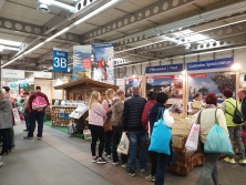 Messestand "Urlaub in den Alpen"