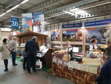 Messestand "Urlaub in den Alpen"