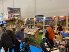 Messestand Urlaub in den Alpen auf der Mode Heim Handwerk Essen