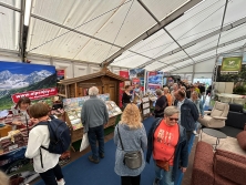 Messestand Urlaub in den Alpen