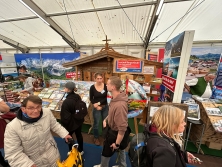 Messestand Urlaub in den Alpen