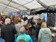 Messestand Urlaub in den Alpen