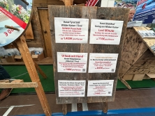 Angebote am Messestand Urlaub in den Alpen
